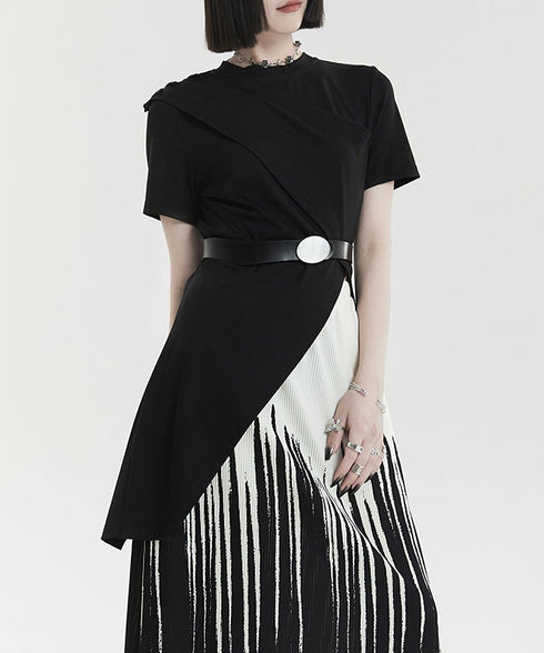 Asymmetric Draped Top
